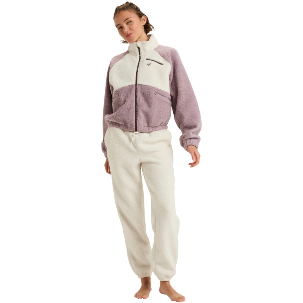 2025 Roxy Dames Golven Van Warmte Colorblock Sport Trui ERJPF03242 - Nirvana